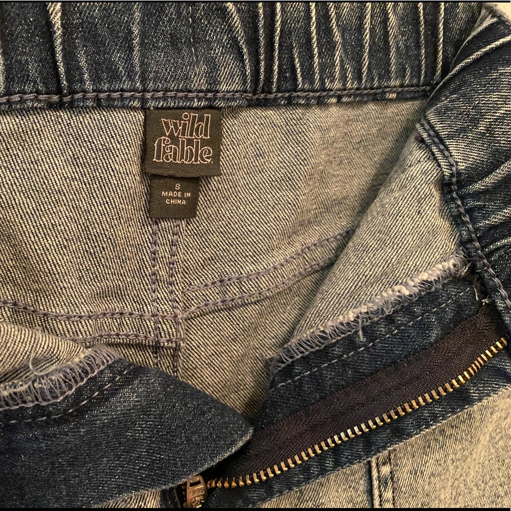 High Waist Denim Shorts, NWT